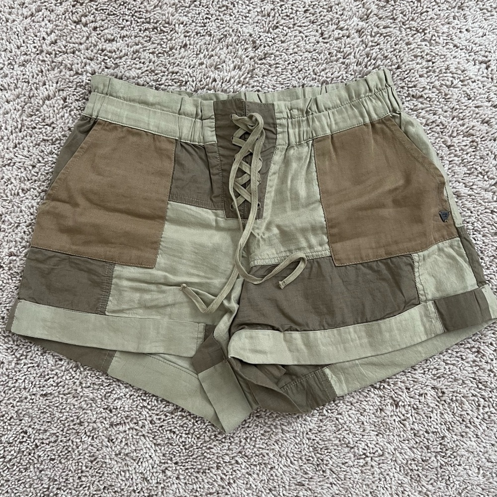 Scotch & Soda patchwork shorts